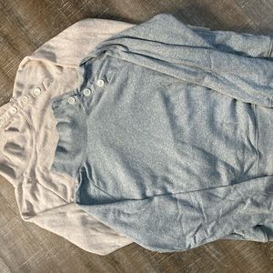 Pair of J Crew sweatshirts